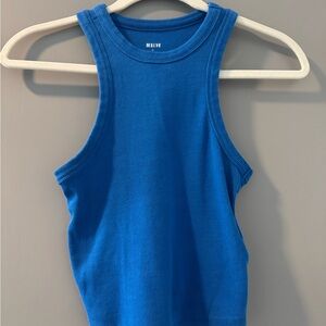 Anthropologie Maeve Vibrant Blue Tank Top